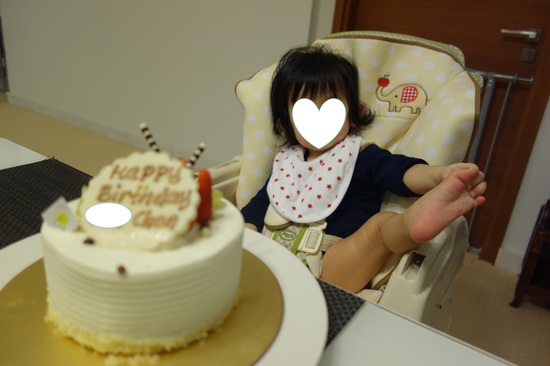 息子１歳 お誕生日おめでとう しあわせパンライフ In シンガポール